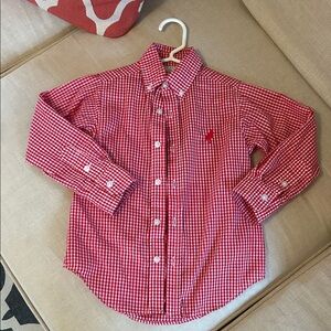 The Beaufort Bonnet Company Red Gingham Button-Down Shirt